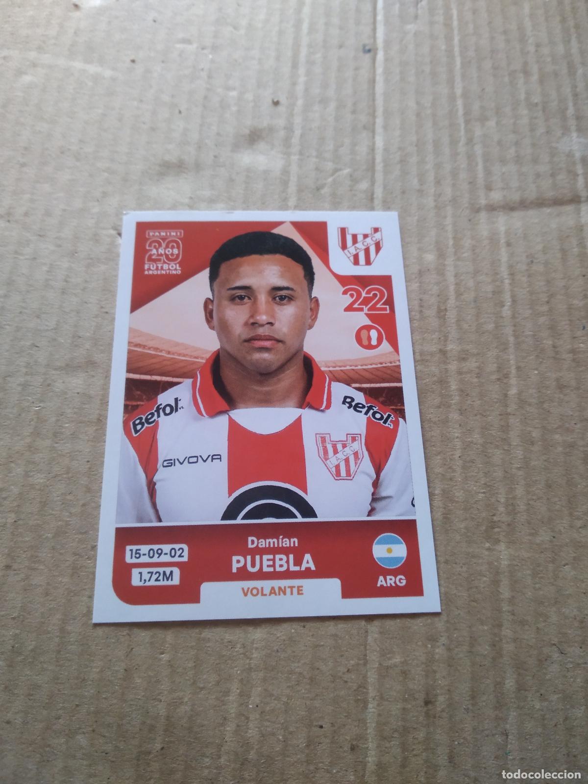 Football Stickers: INS8 DAMIAN PUEBLA INSTITUTO CROMO FUTBOL ARGENTINO PANINI LIGA ARGENTINA 2025