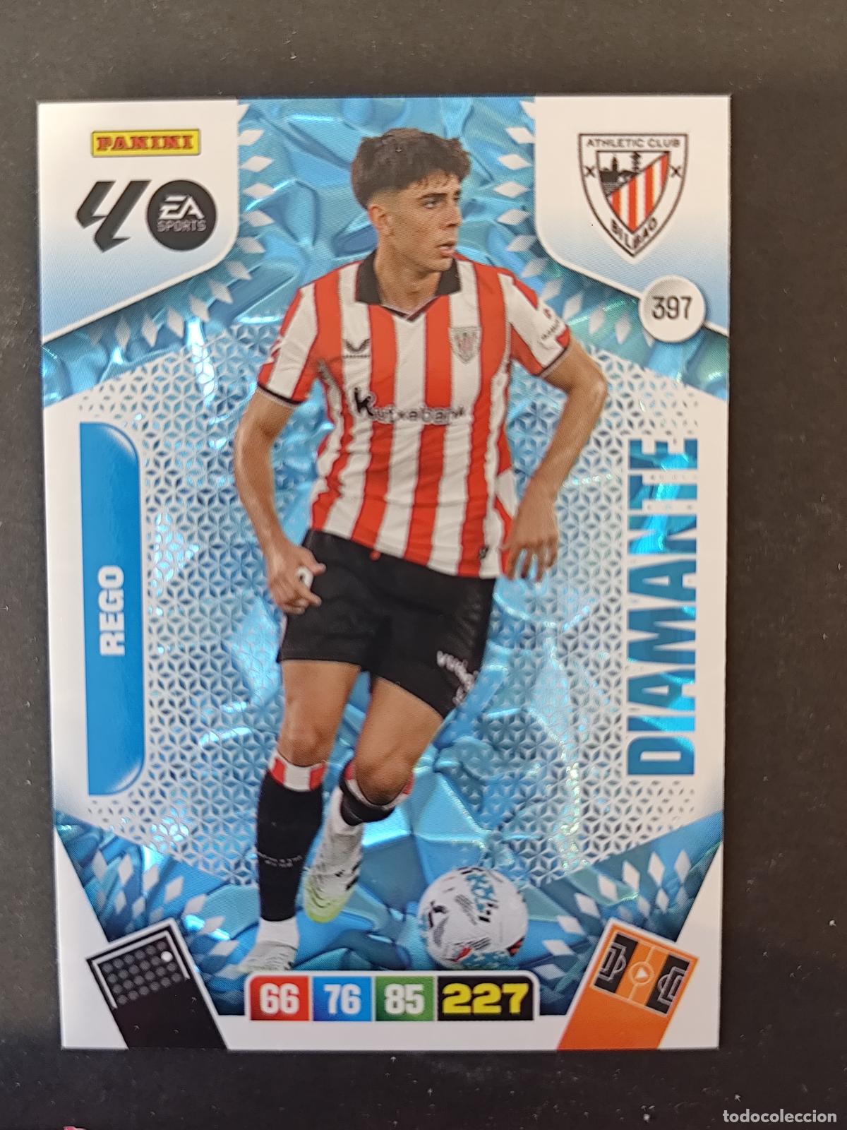 Cartes &agrave; collectionner de Football: 397 REGO ATHLETIC BILBAO DIAMANTE ADRENALYN 2025 2026 25 26