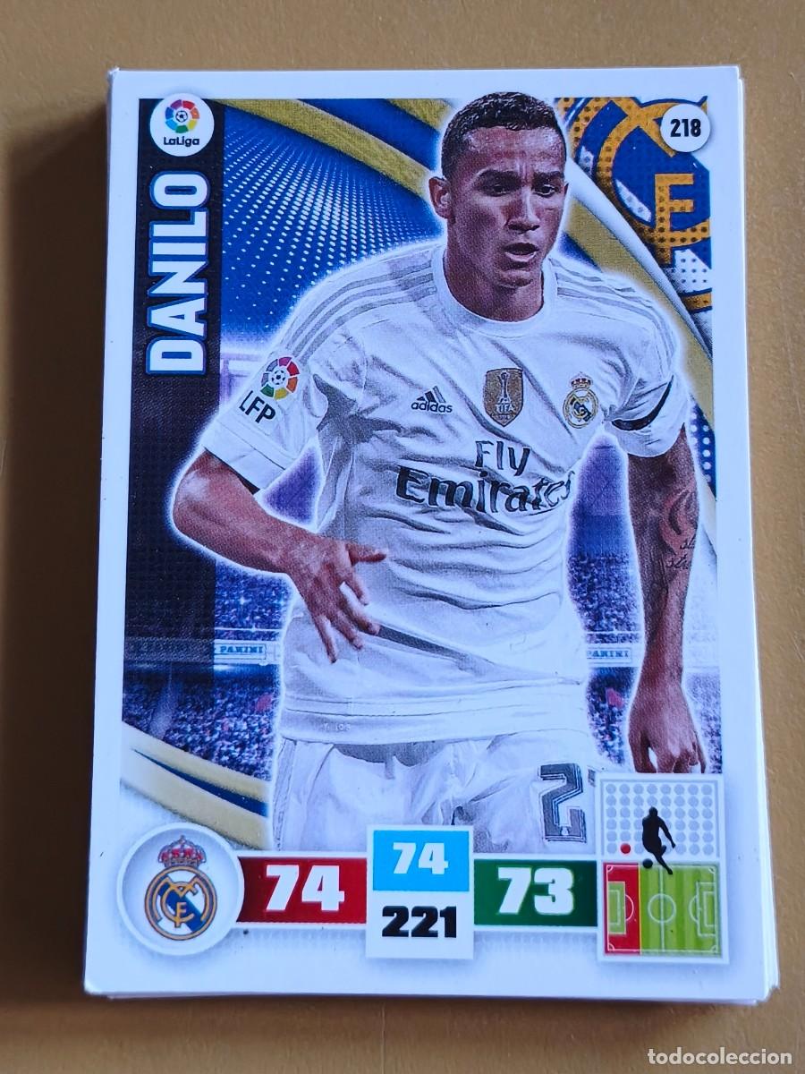 Cromos de f&uacute;tbol: danilo, adrenalyn 2015 16 - Foto 1