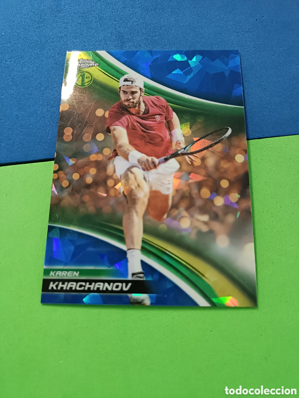 Cromos de F&uacute;tbol: 2025 Topps Chrome&reg; Tennis Sapphire Edition - 286 Khachanov
