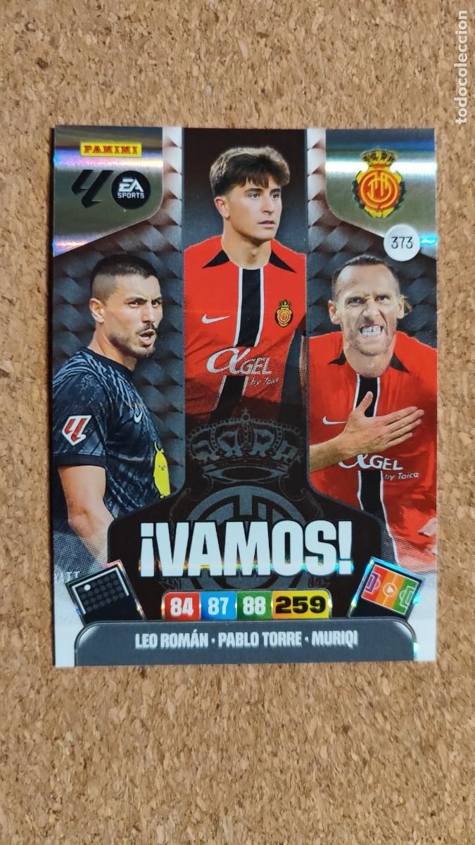 Cromos de F&uacute;tbol: ADRENALYN XL LA LIGA 2025/26 CARD VAMOS REAL MALLORCA # 373 PANINI