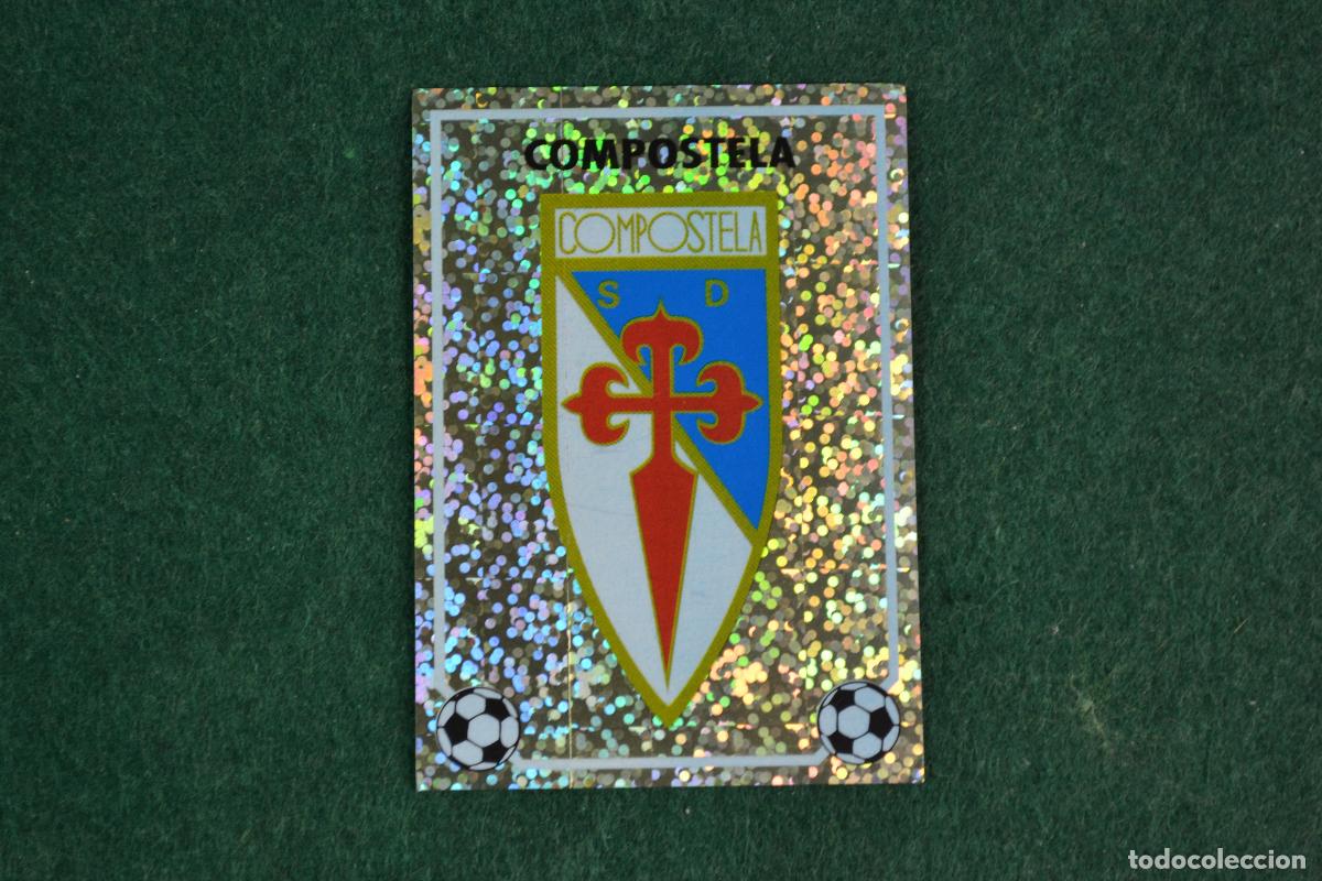 Cromos de F&uacute;tbol: PANINI LIGA 96/97 - B ESCUDO SD COMPOSTELA NUEVO