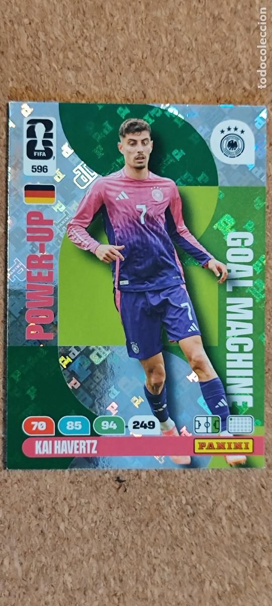 Cromos de F&uacute;tbol: ADRENALYN XL FIFA WORLD CUP 2026 CARD POWER-UP KAI HAVERTZ ALEMANIA # 596 PANINI