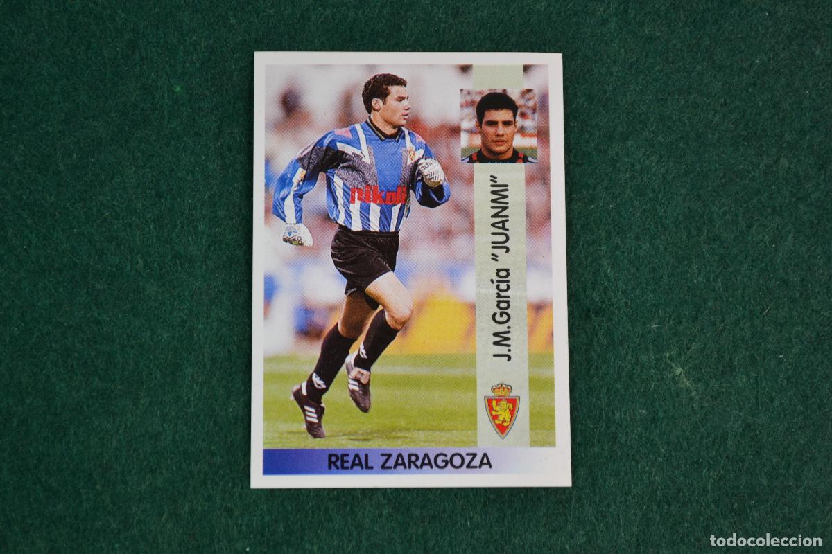 Cromos de F&uacute;tbol: PANINI LIGA 96/97 - 177 JUANMI (REAL ZARAGOZA) NUEVO