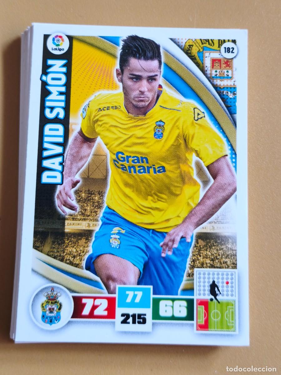 Cromos de f&uacute;tbol: david simon, adrenalyn 2015 16 - Foto 1