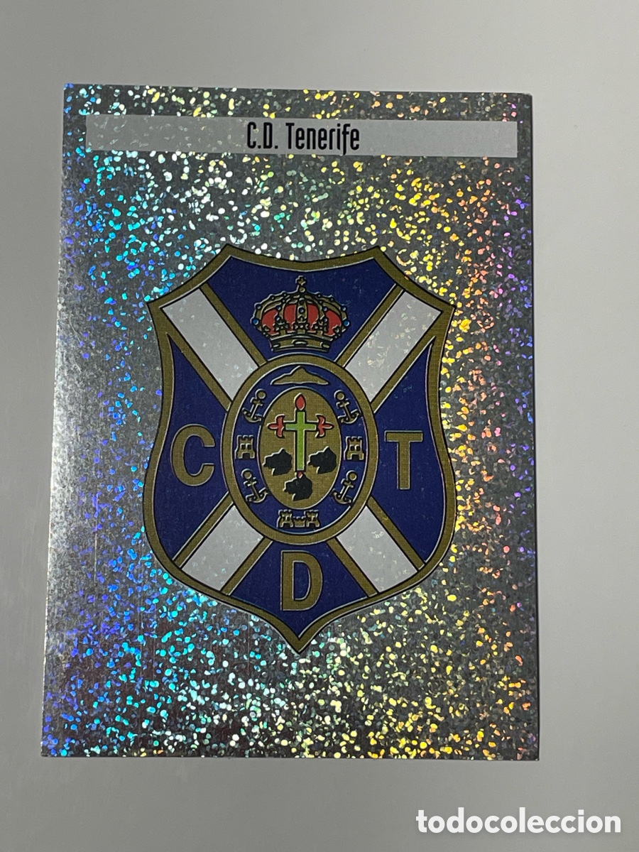 Cromos de F&uacute;tbol: Escudo Tenerife Panini Los mejores equipos de Europa 1997/98 #I