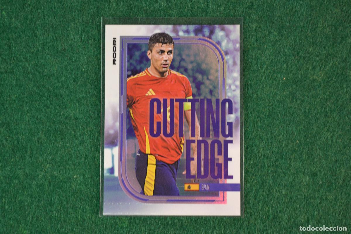 Cromos de F&uacute;tbol: FUTERA FANS SELECTION 2025 - RODRI CUTTING EDGE (SELECCION ESPA&Ntilde;OLA / MANCHESTER CITY)
