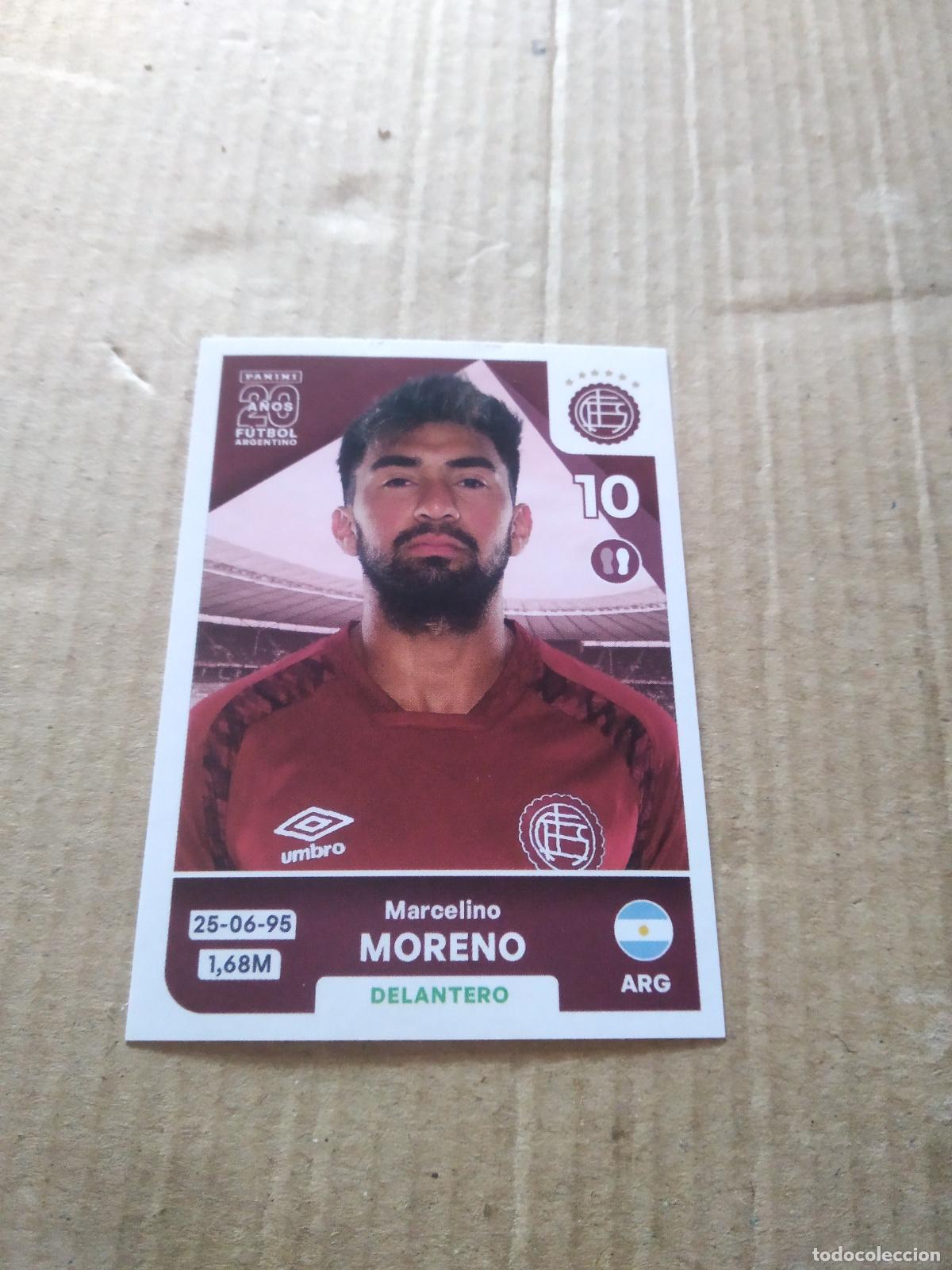 Cromos de F&uacute;tbol: LAN16 MARCELINO MORENO LANUS CROMO FUTBOL ARGENTINO PANINI LIGA ARGENTINA 2025