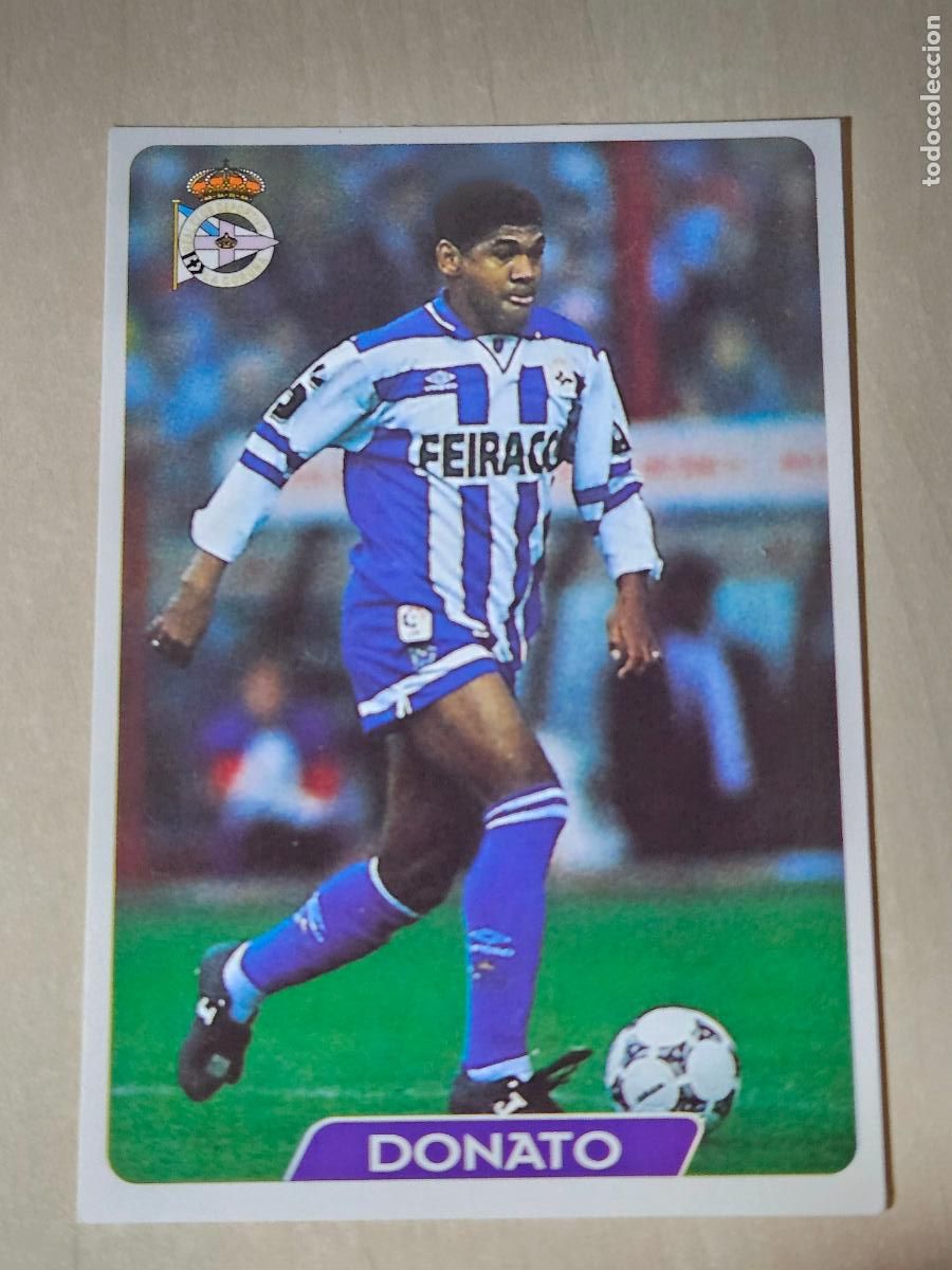 Cromos de Futebol: N&ordm; 28 DONATO - MUNDICROMO 95 96 FICHAS DE LA LIGA - DEPORTIVO DE LA CORU&Ntilde;A
