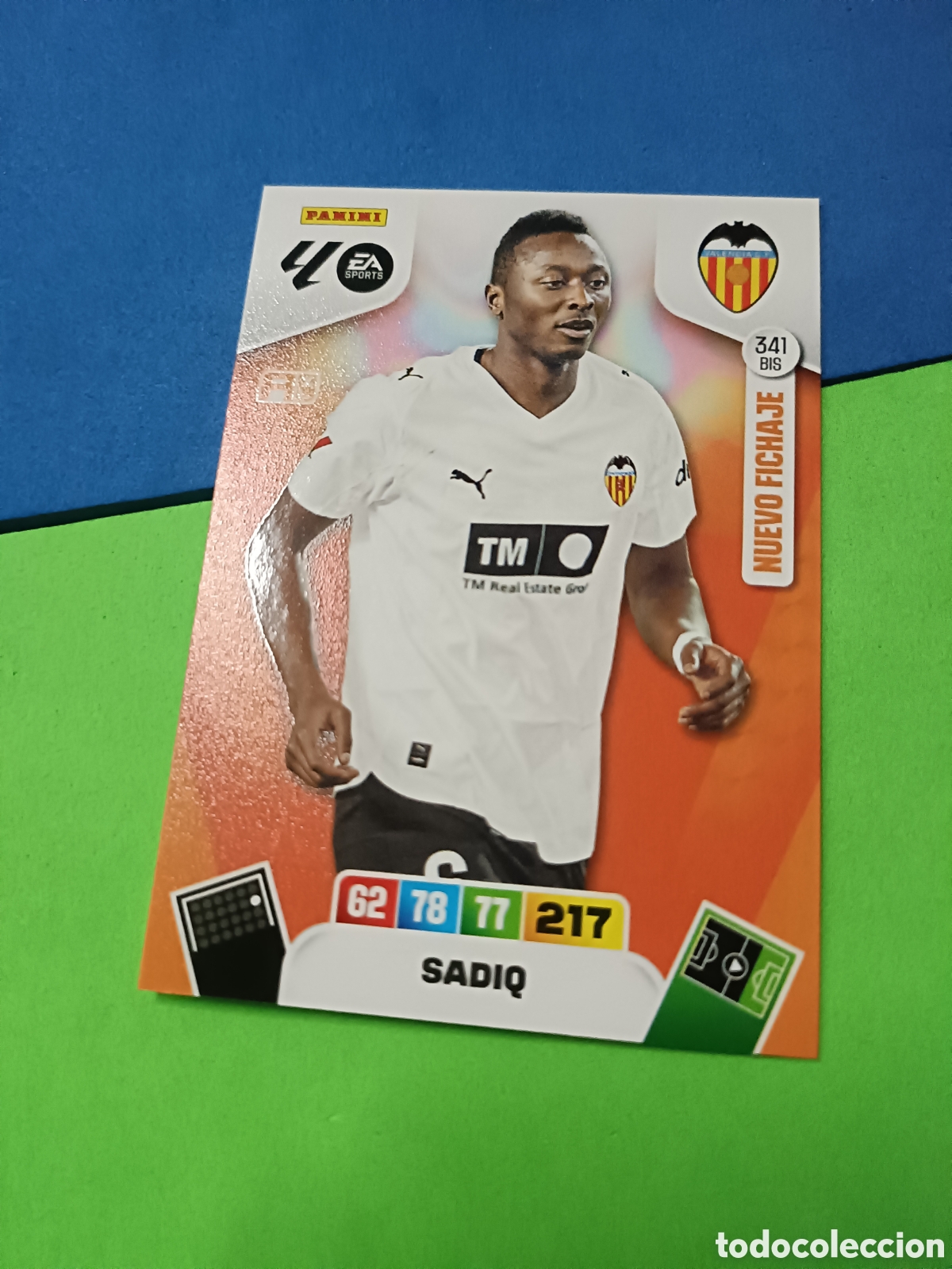 Cromos de F&uacute;tbol: ADRENALYN XL 2025 2026 25 26 Panini Liga - Nuevo fichaje 341 bis Sadiq