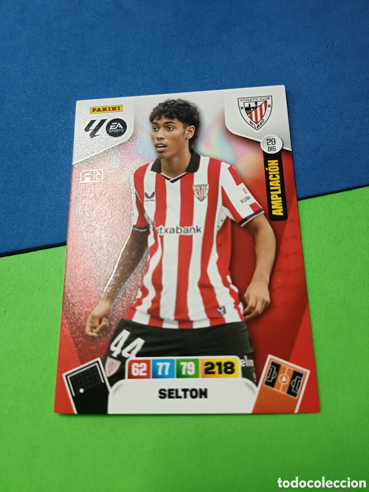 Cromos de F&uacute;tbol: ADRENALYN XL 2025 2026 25 26 Panini Liga - Ampliaci&oacute;n 29 bis Selton Bilbao