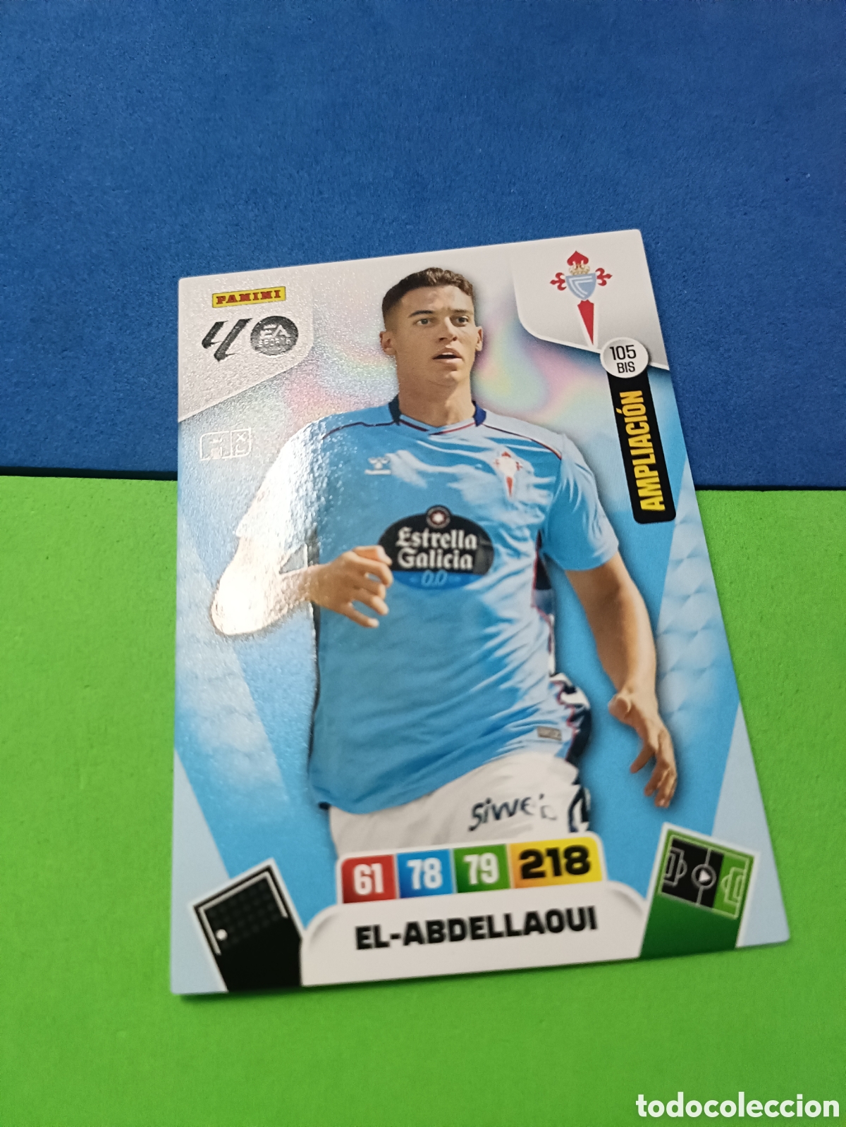 Cromos de F&uacute;tbol: ADRENALYN XL 2025 2026 25 26 Panini Liga - Ampliaci&oacute;n 105 bis El-Abdellaoui Celta de Vigo