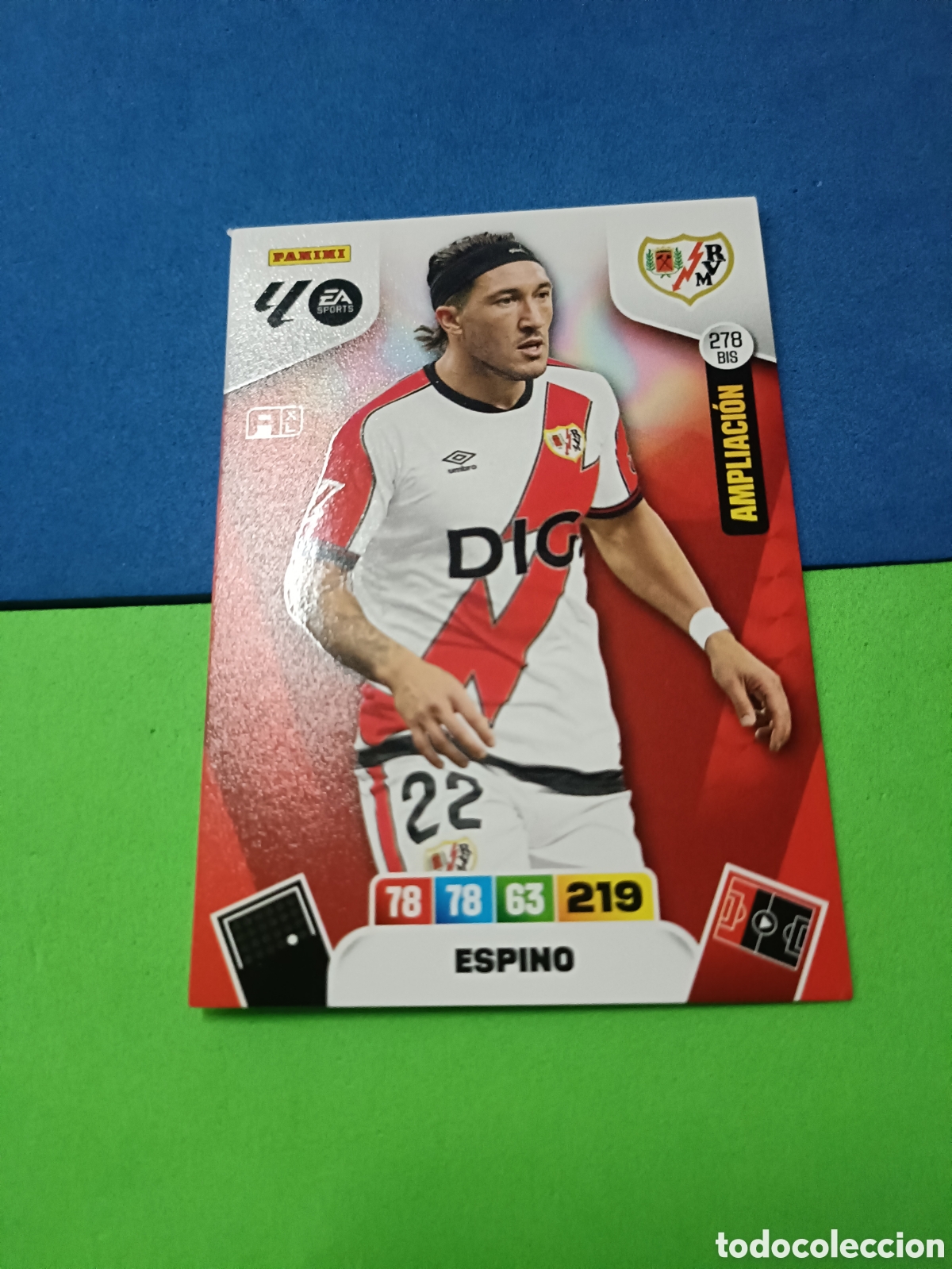 Football Stickers: ADRENALYN XL 2025 2026 25 26 Panini Liga - Ampliaci&oacute;n 278 bis Espino