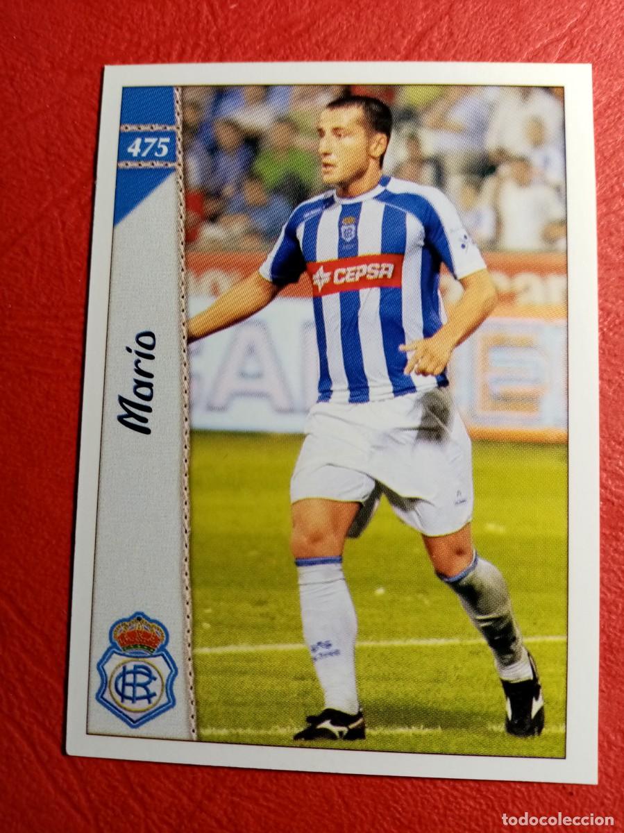 Fu&szlig;ball-Sticker: N&ordm; 475 MARIO, R.C. RECREATIVO, FICHAS DE LA LIGA 2007, 2006 2007, 06 07 MUNDICROMO