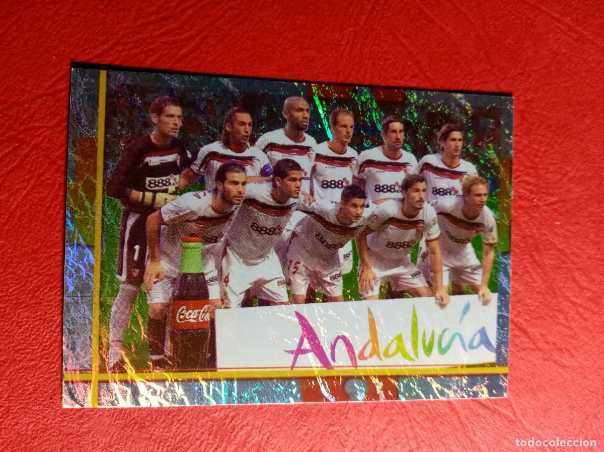 Fu&szlig;ball-Sticker: N&ordm; 111 PLANTILLA, SEVILLA F.C., FICHAS DE LA LIGA 2007, 2006 2007, 06 07 MUNDICROMO