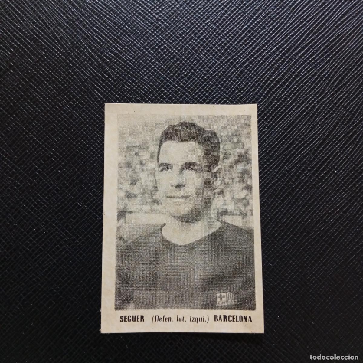Cartes &agrave; collectionner de Football: SEGUER BARCELONA BRUGUERA ASES DEL FUTBOL 1951 1952 CROMO 51 52 - DESPEGADO - A14 PG10