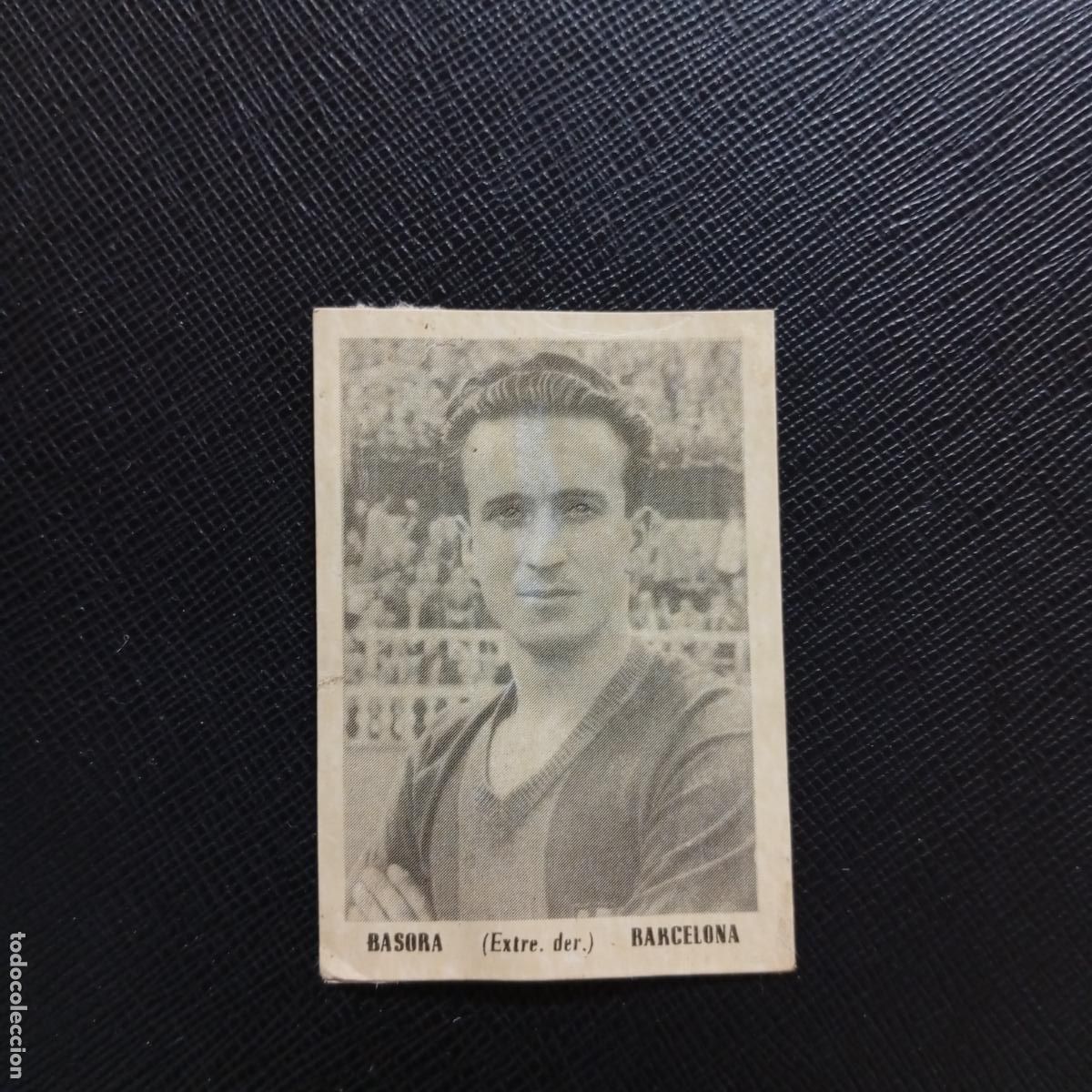 Cromos de F&uacute;tbol: BASORA BARCELONA BRUGUERA ASES DEL FUTBOL 1951 1952 CROMO 51 52 - DESPEGADO - A14 PG109