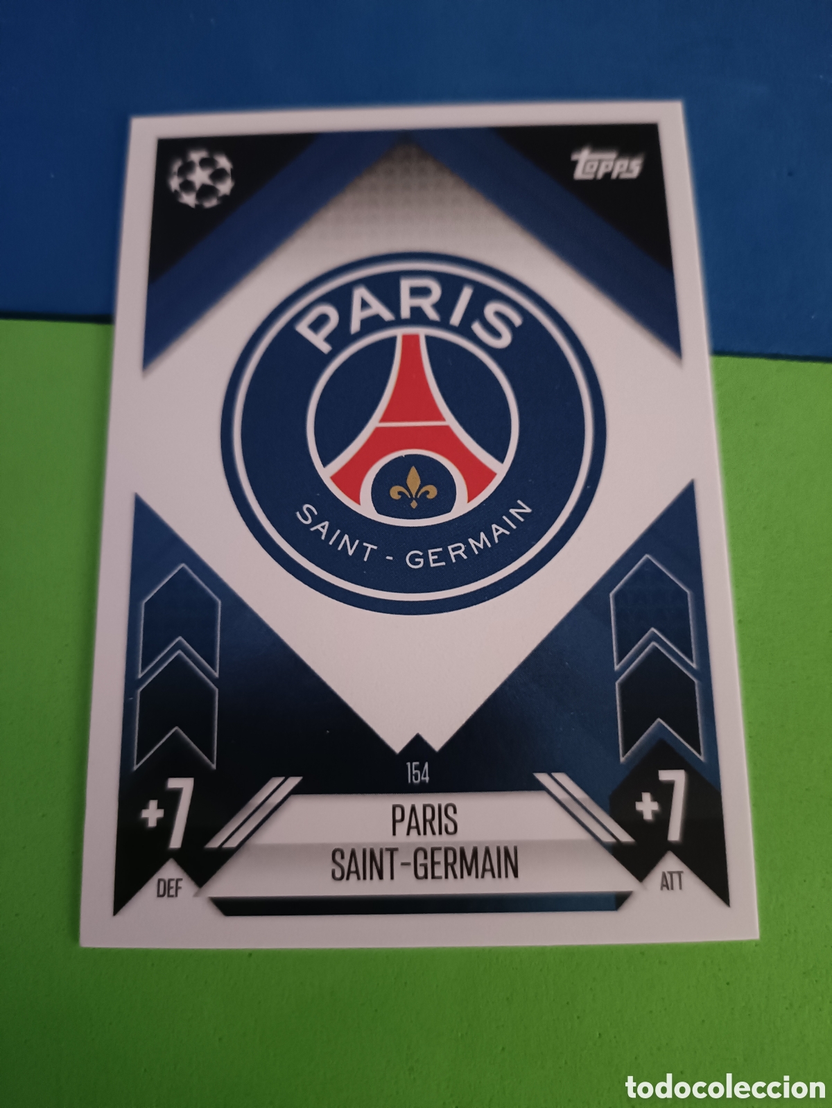 Cromos de F&uacute;tbol: Match Attax Topps 2024 2025 24 25 - 154 Escudo PSG