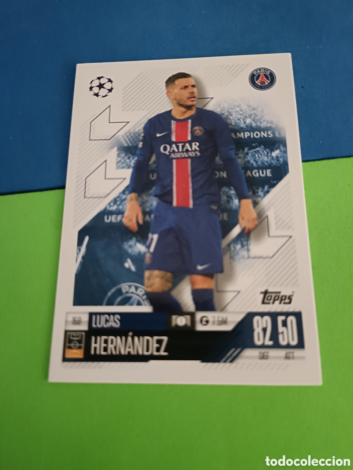 Cromos de F&uacute;tbol: Match Attax Topps 2024 2025 24 25 - 159 Lucas Hernandez