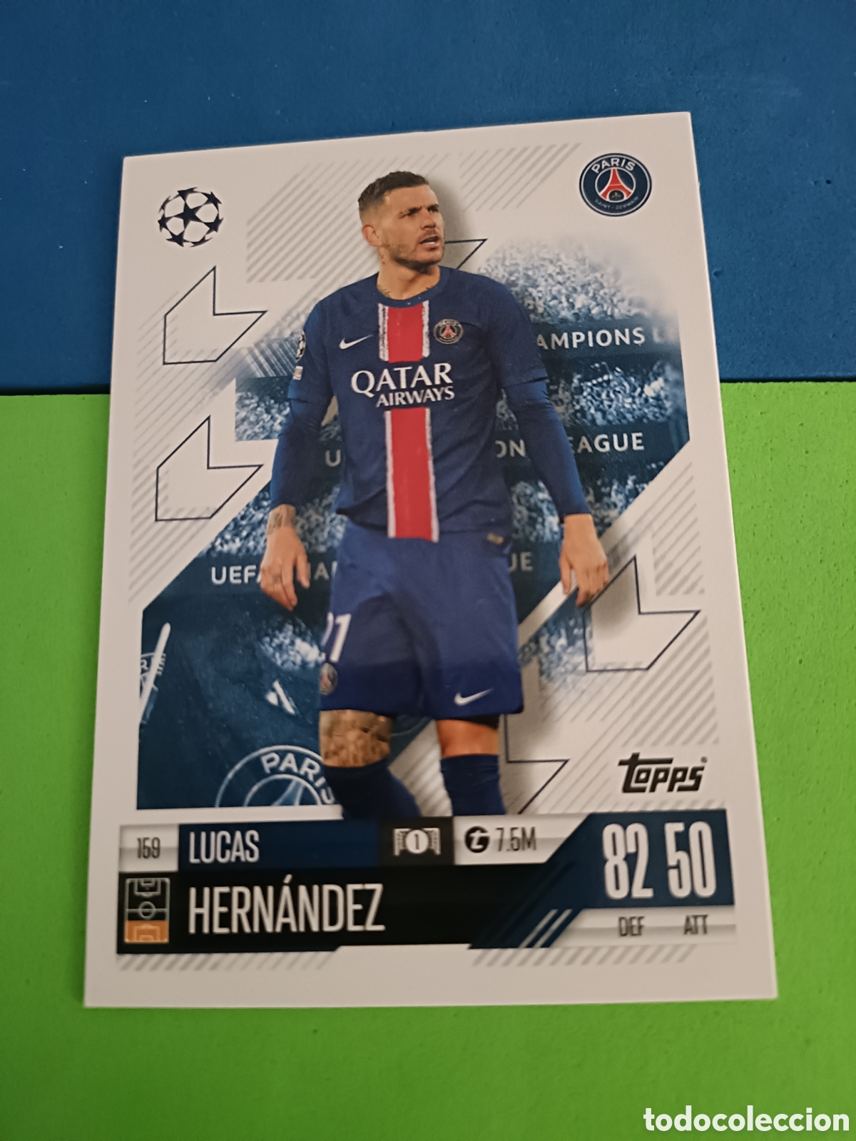 Football Stickers: Match Attax Topps 2024 2025 24 25 - 159 Lucas Hernandez