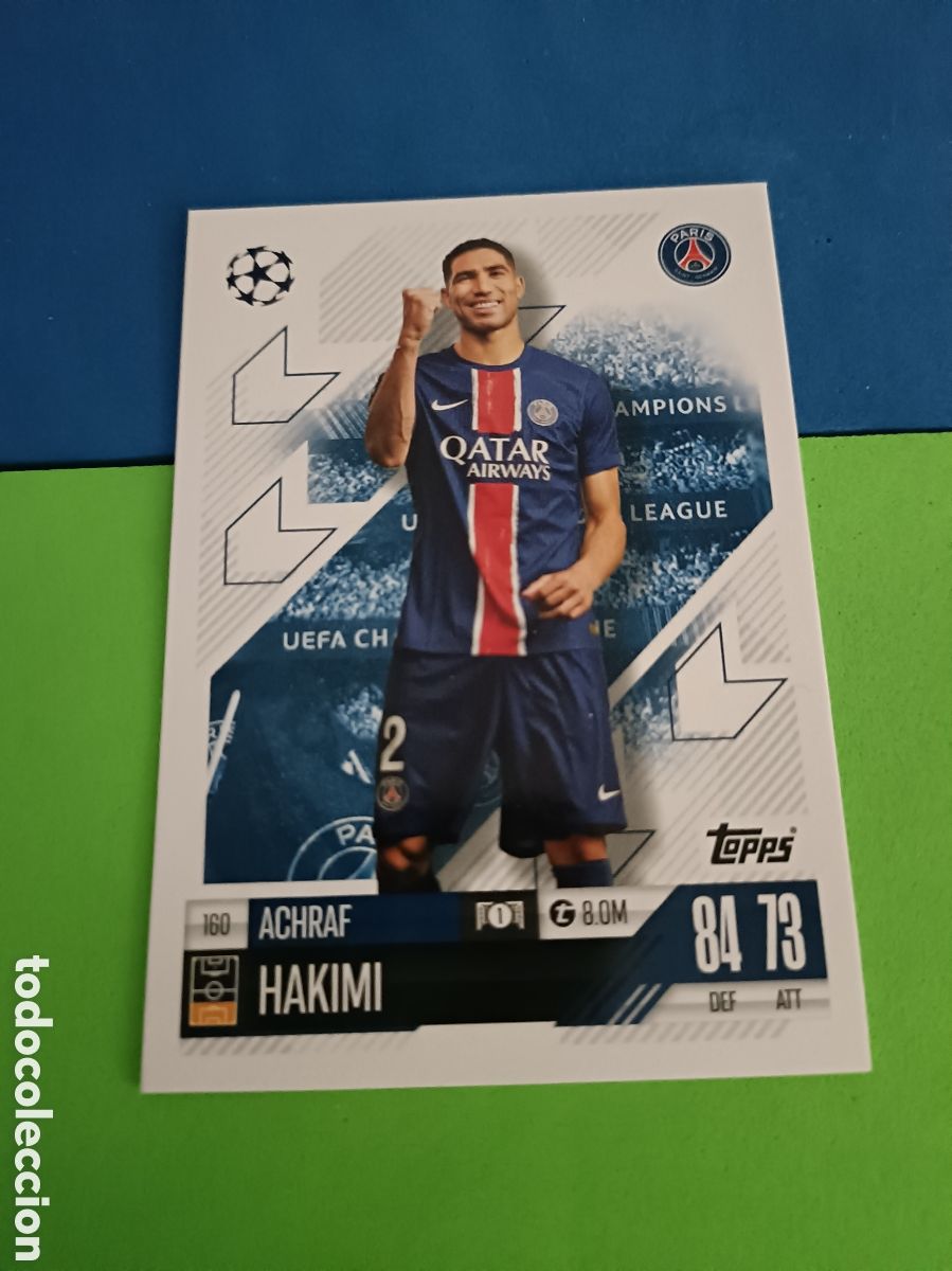 Football Stickers: Match Attax Topps 2024 2025 24 25 - 160 Hakimi