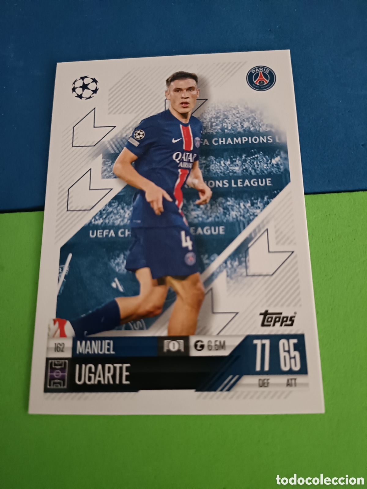 Football Stickers: Match Attax Topps 2024 2025 24 25 - 162 Manuel Ugarte