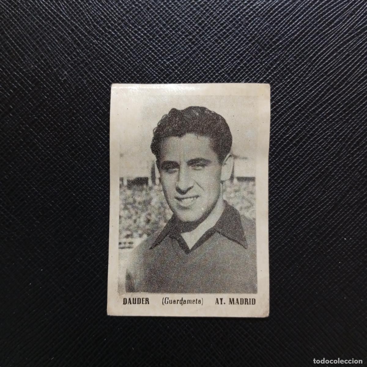 Fu&szlig;ball-Sticker: DAUDER AT MADRID BRUGUERA ASES DEL FUTBOL 1951 1952 CROMO 51 52 - DESPEGADO - A14 PG172