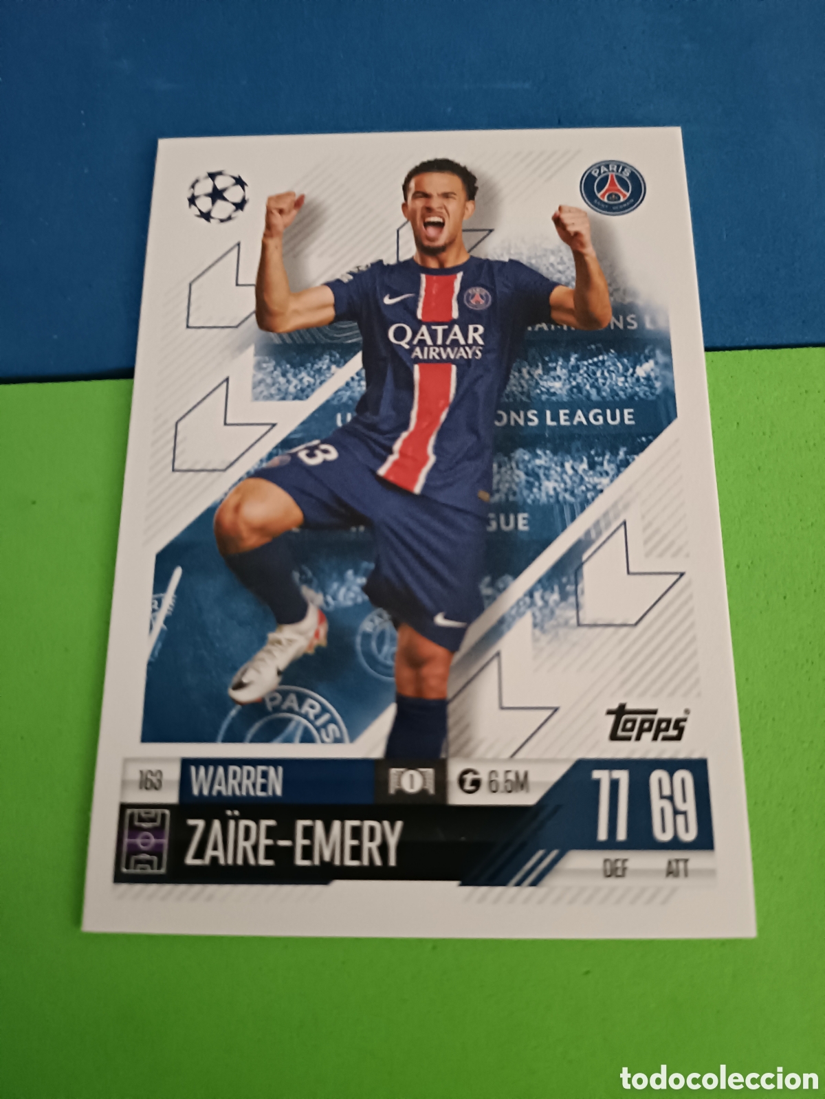 Football Stickers: Match Attax Topps 2024 2025 24 25 - 163 Zaire Emery