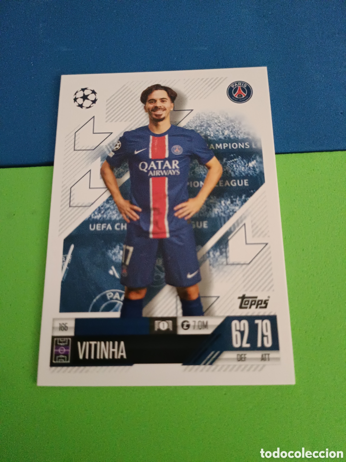 Football Stickers: Match Attax Topps 2024 2025 24 25 - 165 Vitinha