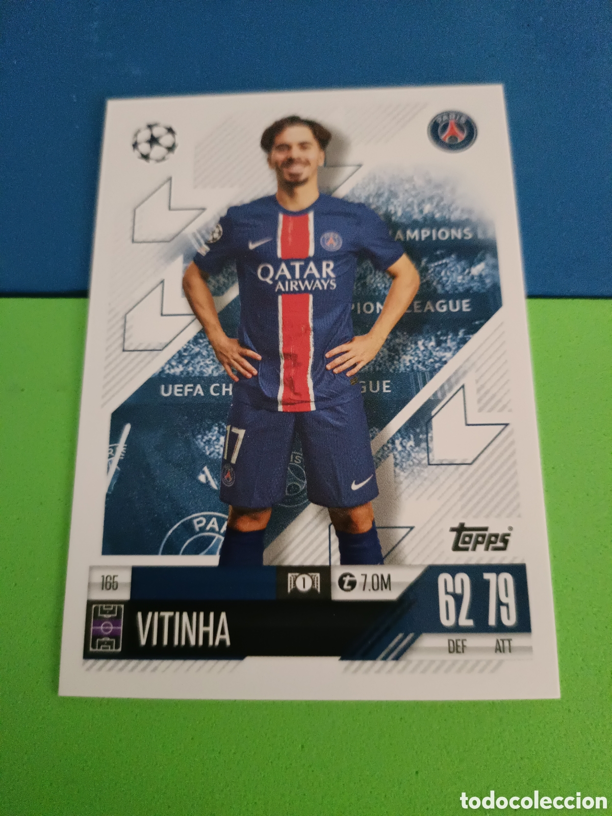 Football Stickers: Match Attax Topps 2024 2025 24 25 - 165 Vitinha