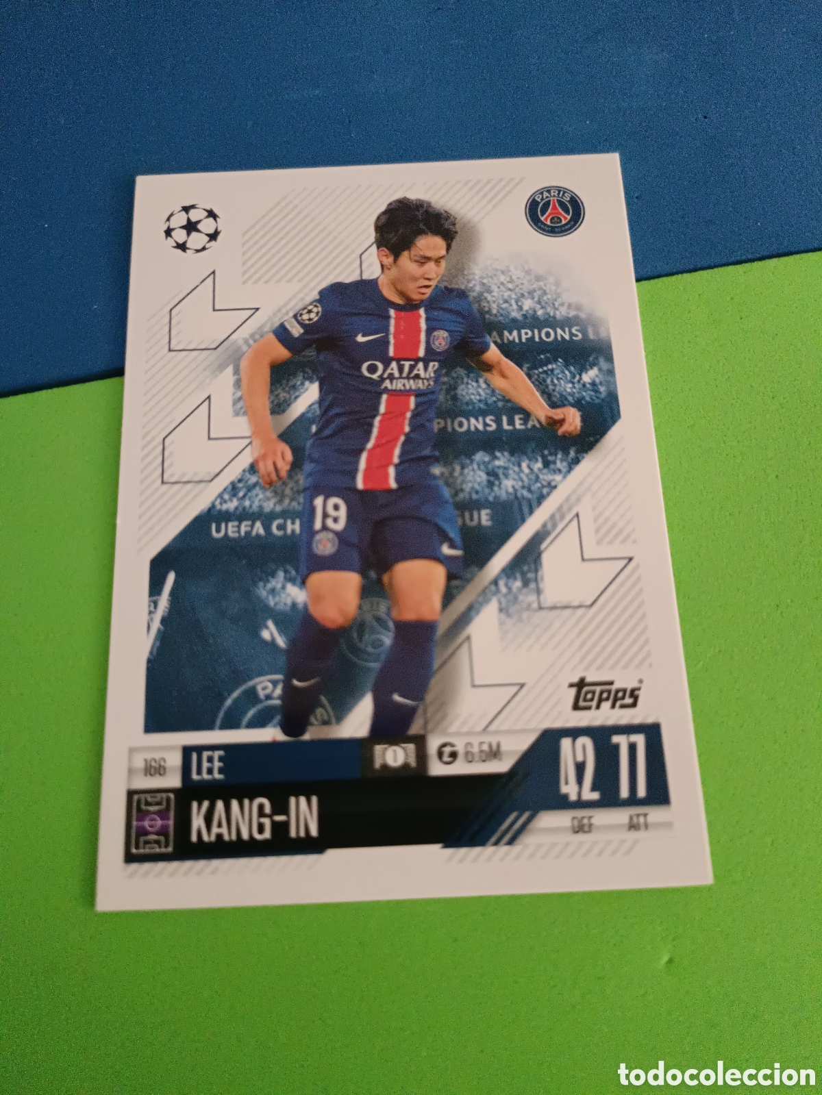 Football Stickers: Match Attax Topps 2024 2025 24 25 - 166 Kang in Lee