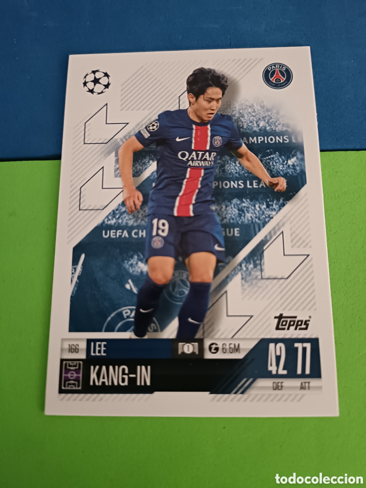 Football Stickers: Match Attax Topps 2024 2025 24 25 - 166 Kang in Lee