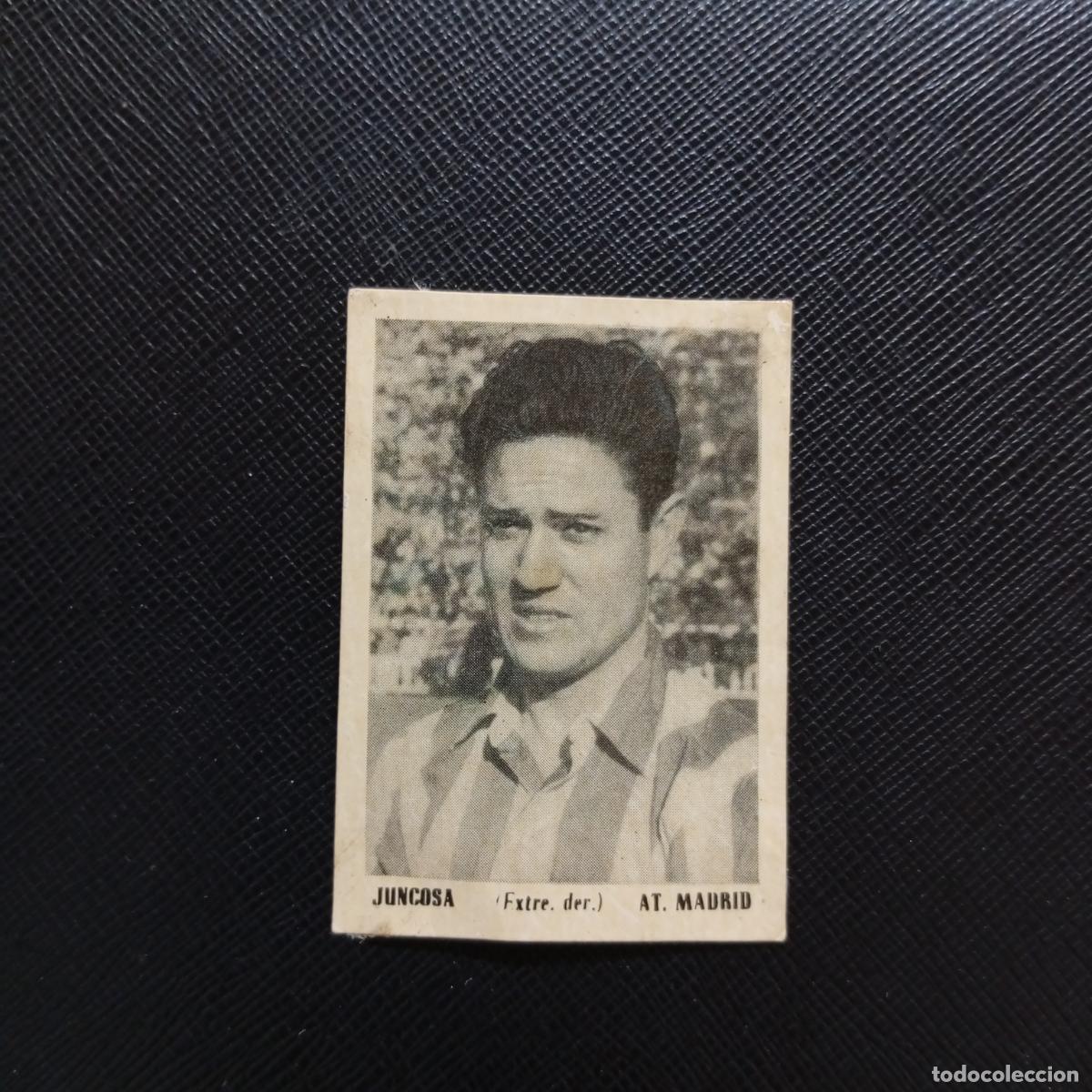 Fu&szlig;ball-Sticker: JUNCOSA AT MADRID BRUGUERA ASES DEL FUTBOL 1951 1952 CROMO 51 52 - DESPEGADO - A14 PG190