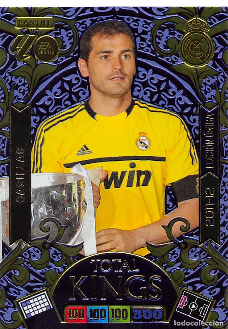Cromos de F&uacute;tbol: PANINI ADRENALYN 25/26 2025/2026 - CASILLAS (REAL MADRID) DREAM BOX TOTAL KINGS EDICION UNICA