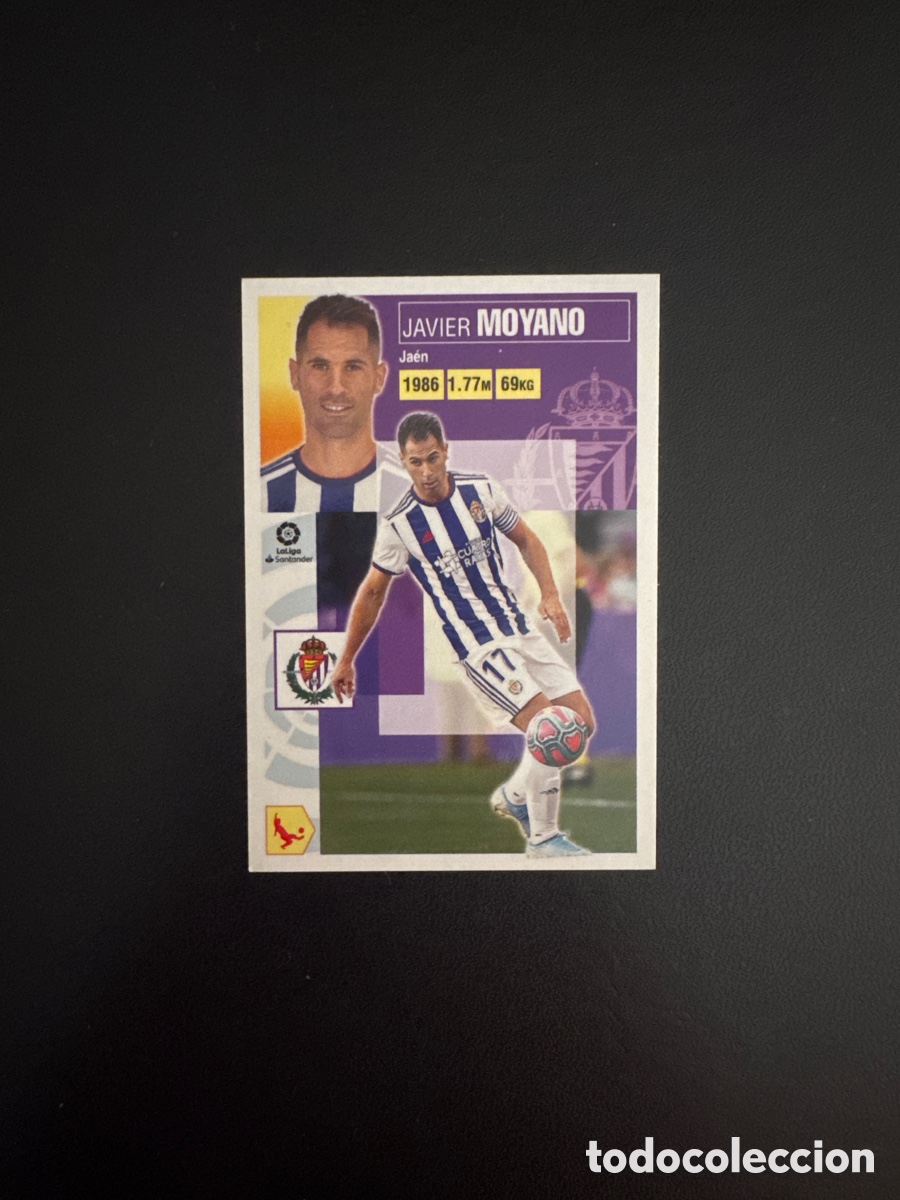 Football Stickers: MOYANO VALLADOLID N&Uacute;MERO 4A 4 A LIGA ESTE 2020 2021