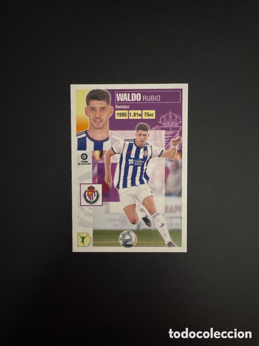 Figurine di Calcio: WALDO N&Uacute;MERO 18 VALLADOLID LIGA ESTE 2020 2021
