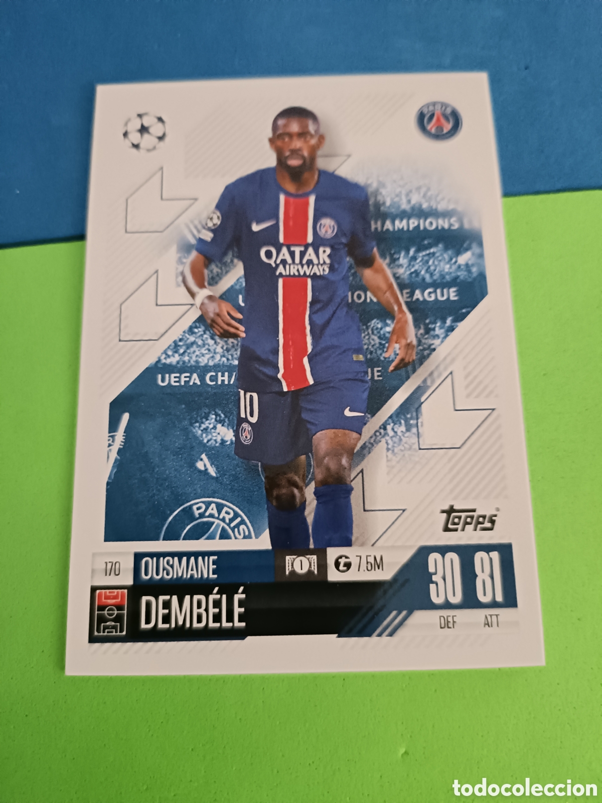 Cromos de F&uacute;tbol: Match Attax Topps 2024 2025 24 25 - 170 Dembele