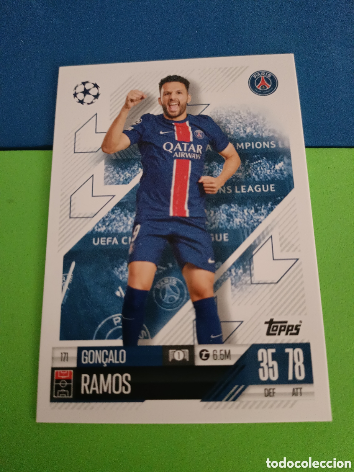 Cromos de F&uacute;tbol: Match Attax Topps 2024 2025 24 25 - 171 Gon&ccedil;alo Ramos