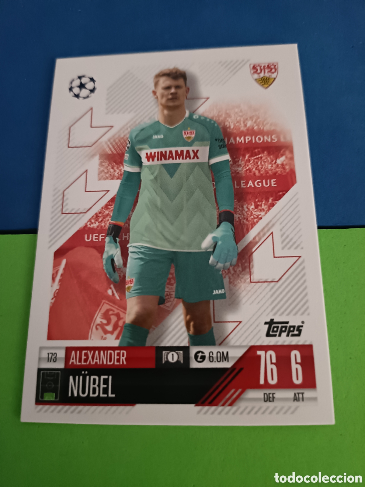 Fu&szlig;ball-Sticker: Match Attax Topps 2024 2025 24 25 - 173 N&uuml;bel