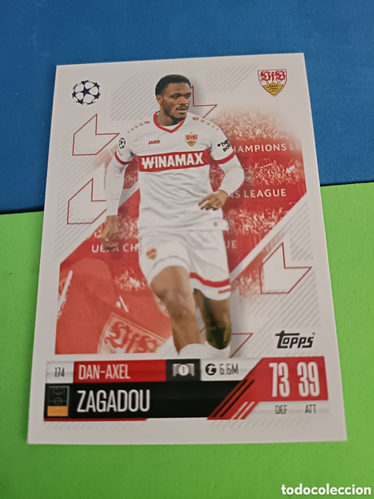 Fu&szlig;ball-Sticker: Match Attax Topps 2024 2025 24 25 - 174 Zagadou
