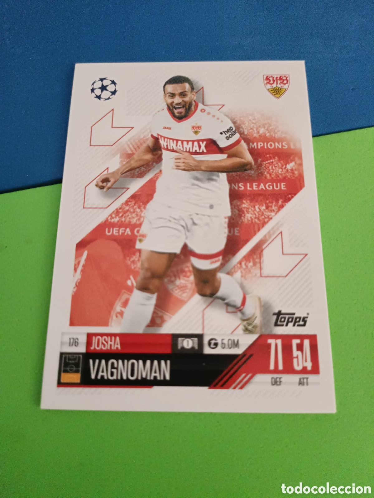 Fu&szlig;ball-Sticker: Match Attax Topps 2024 2025 24 25 - 176 Vagnoman