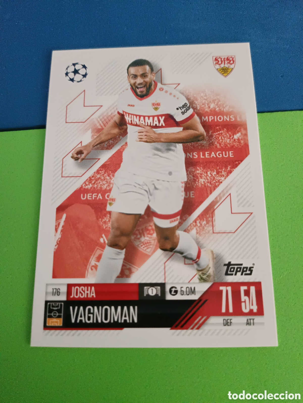 Fu&szlig;ball-Sticker: Match Attax Topps 2024 2025 24 25 - 176 Vagnoman