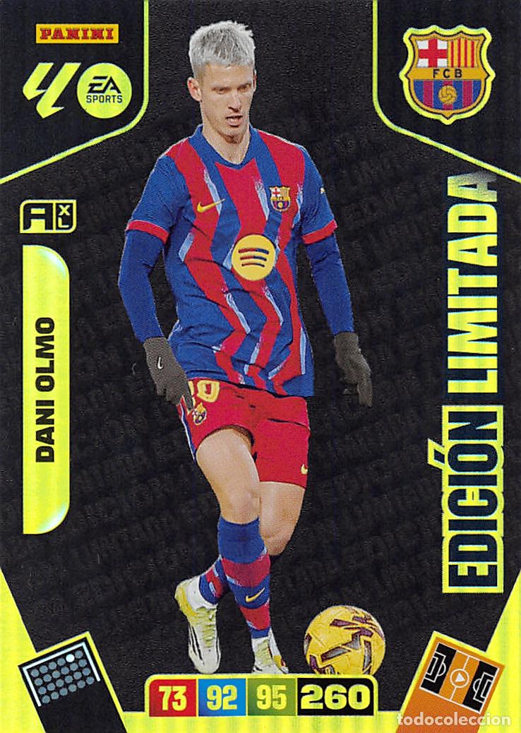 Fu&szlig;ball-Sticker: PANINI ADRENALYN 25/26 2025/2026 - DANI OLMO (FC BARCELONA) DREAM BOX TOTAL KINGS EDICION LIMITADA