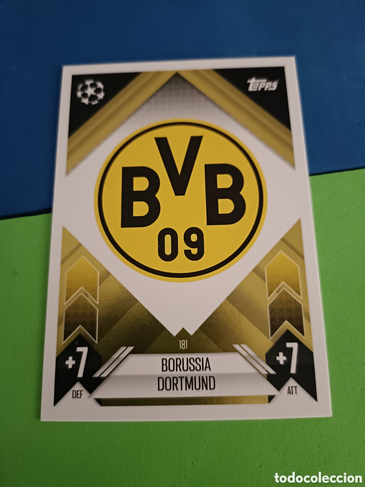 Fu&szlig;ball-Sticker: Match Attax Topps 2024 2025 24 25 - 181 Escudo Borussia Dortmund