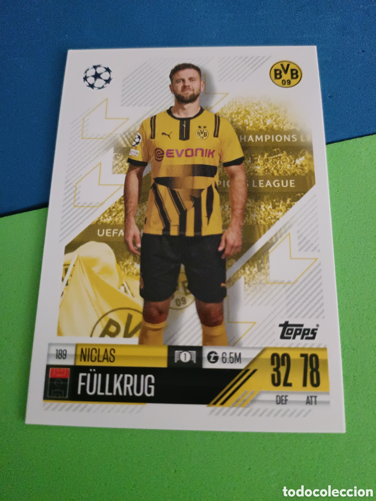 Cromos de F&uacute;tbol: Match Attax Topps 2024 2025 24 25 - 189 F&uuml;llkrug