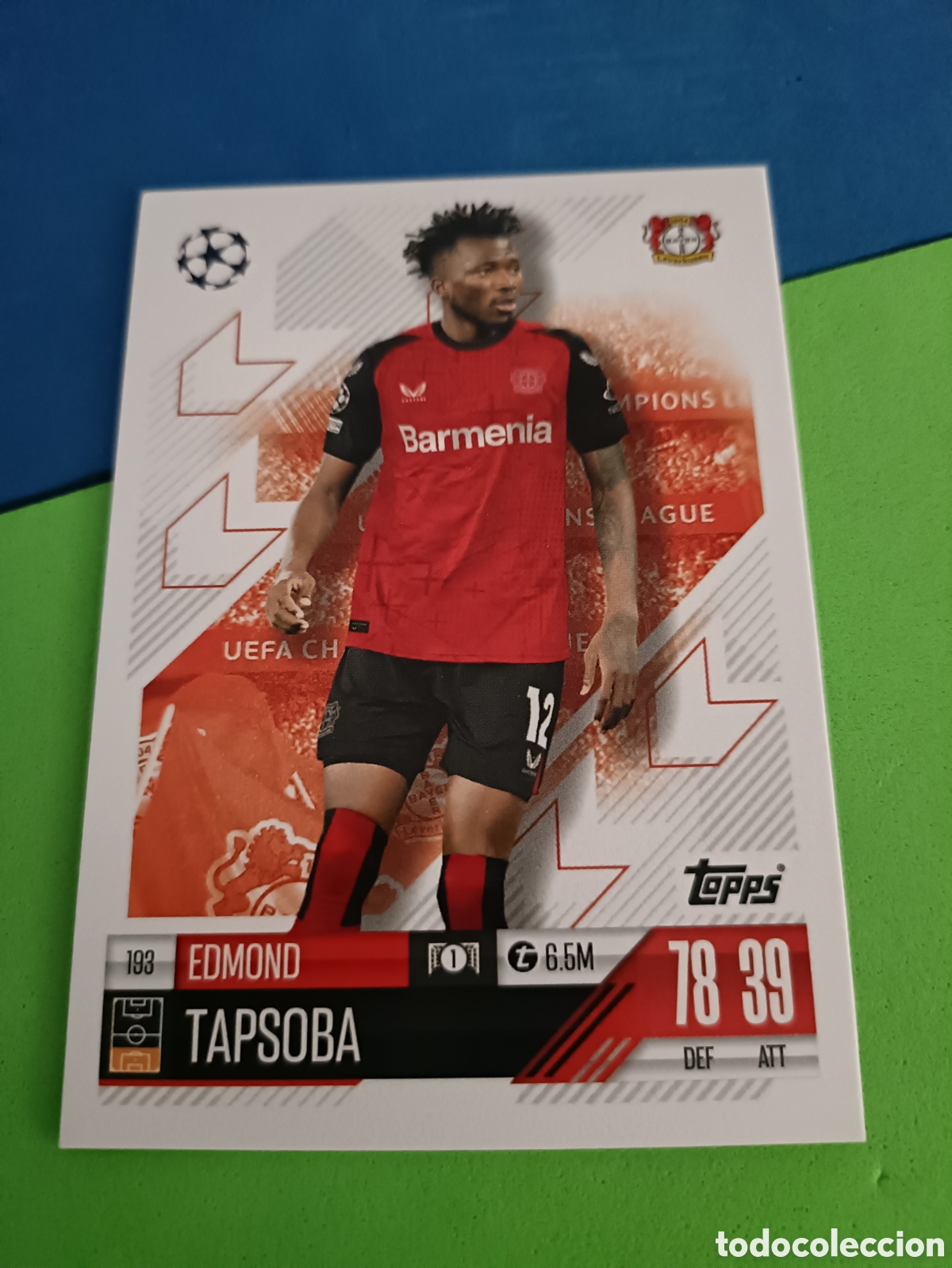 Cromos de F&uacute;tbol: Match Attax Topps 2024 2025 24 25 - 193 Tapsoba