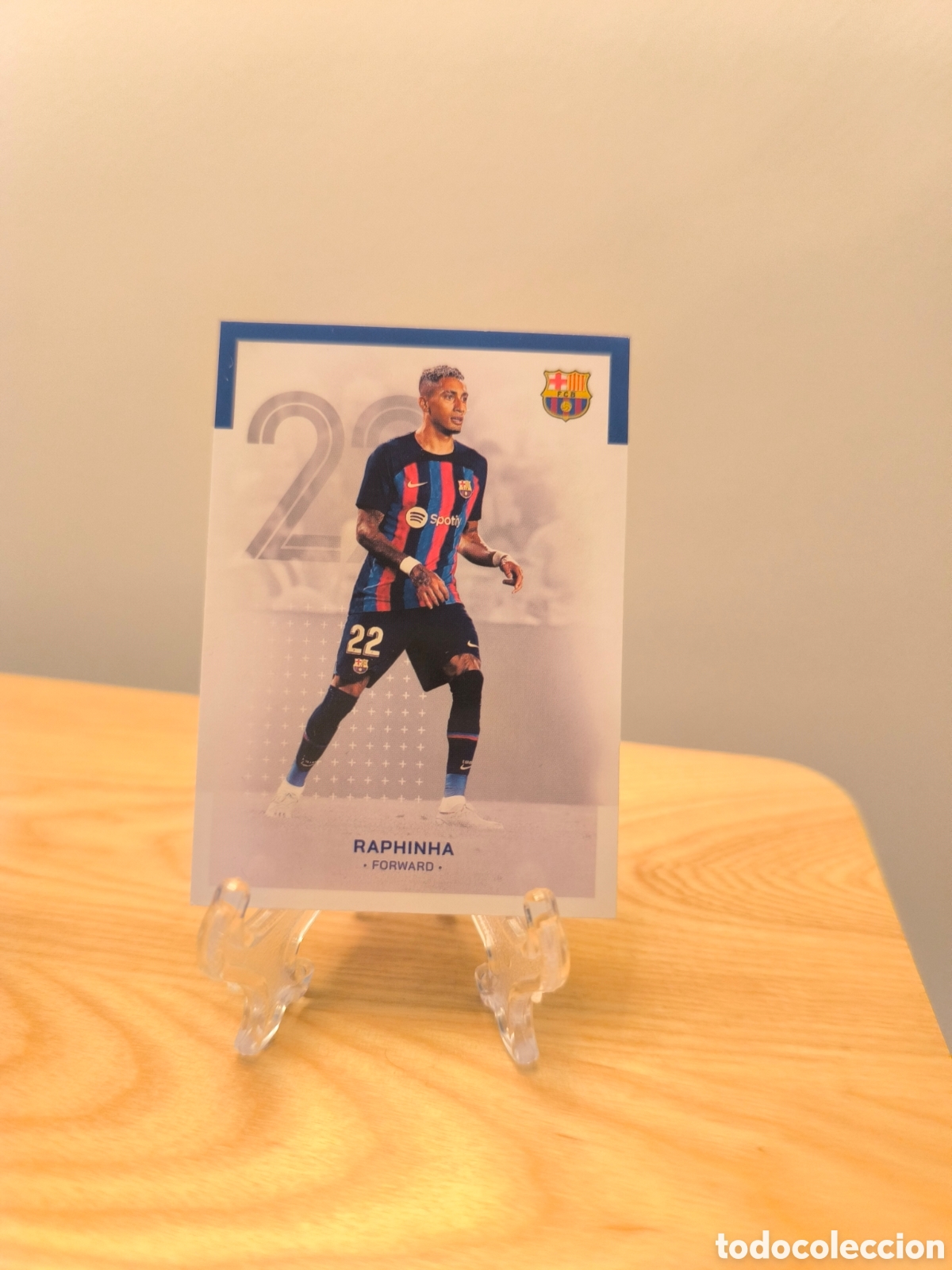 Cromos de F&uacute;tbol: Raphinha Topps Barcelona