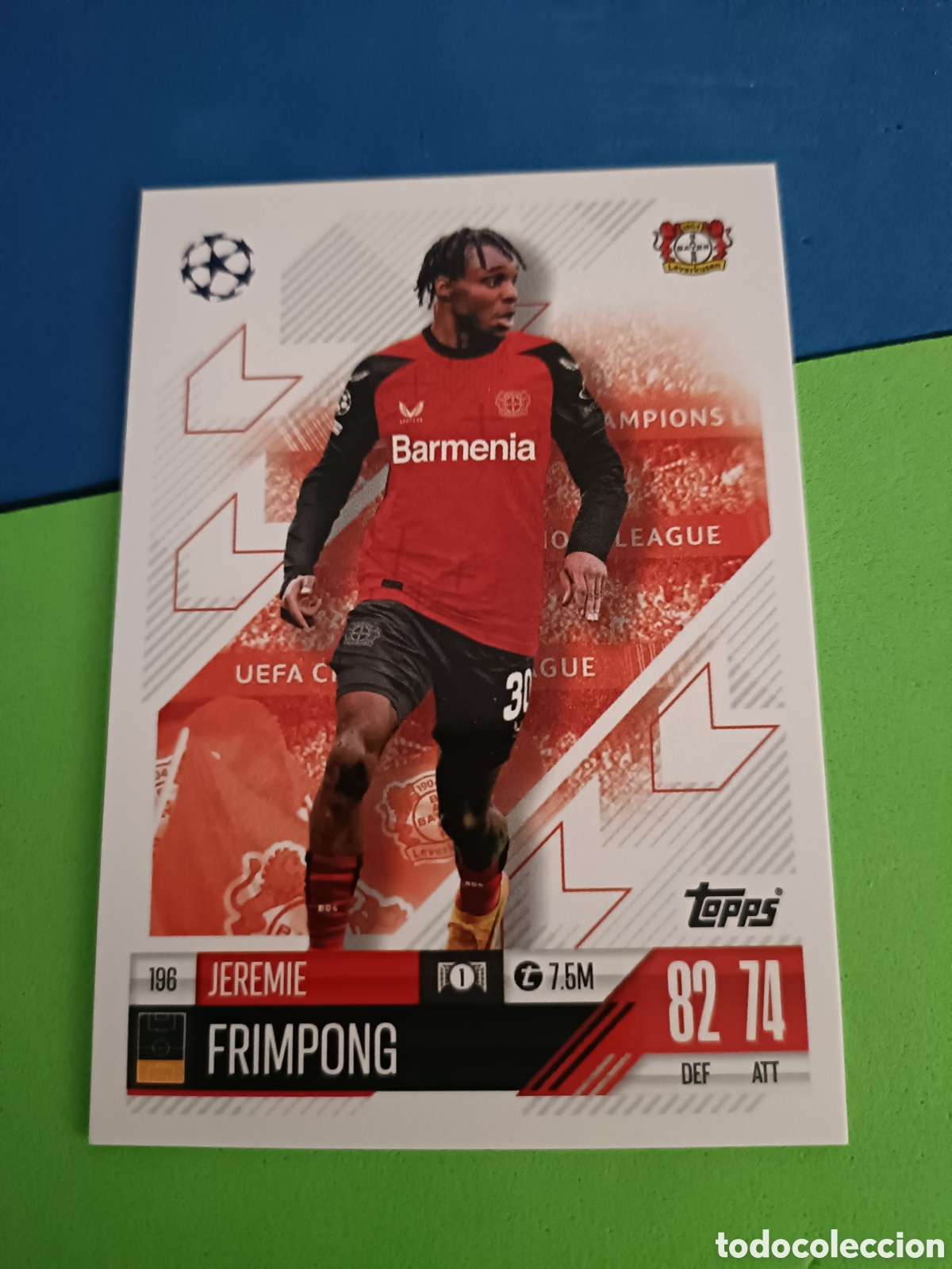 Cromos de F&uacute;tbol: Match Attax Topps 2024 2025 24 25 - 196 Frimpong
