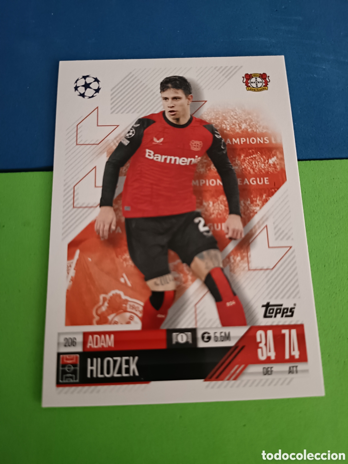 Cromos de F&uacute;tbol: Match Attax Topps 2024 2025 24 25 - 206 Hlozek