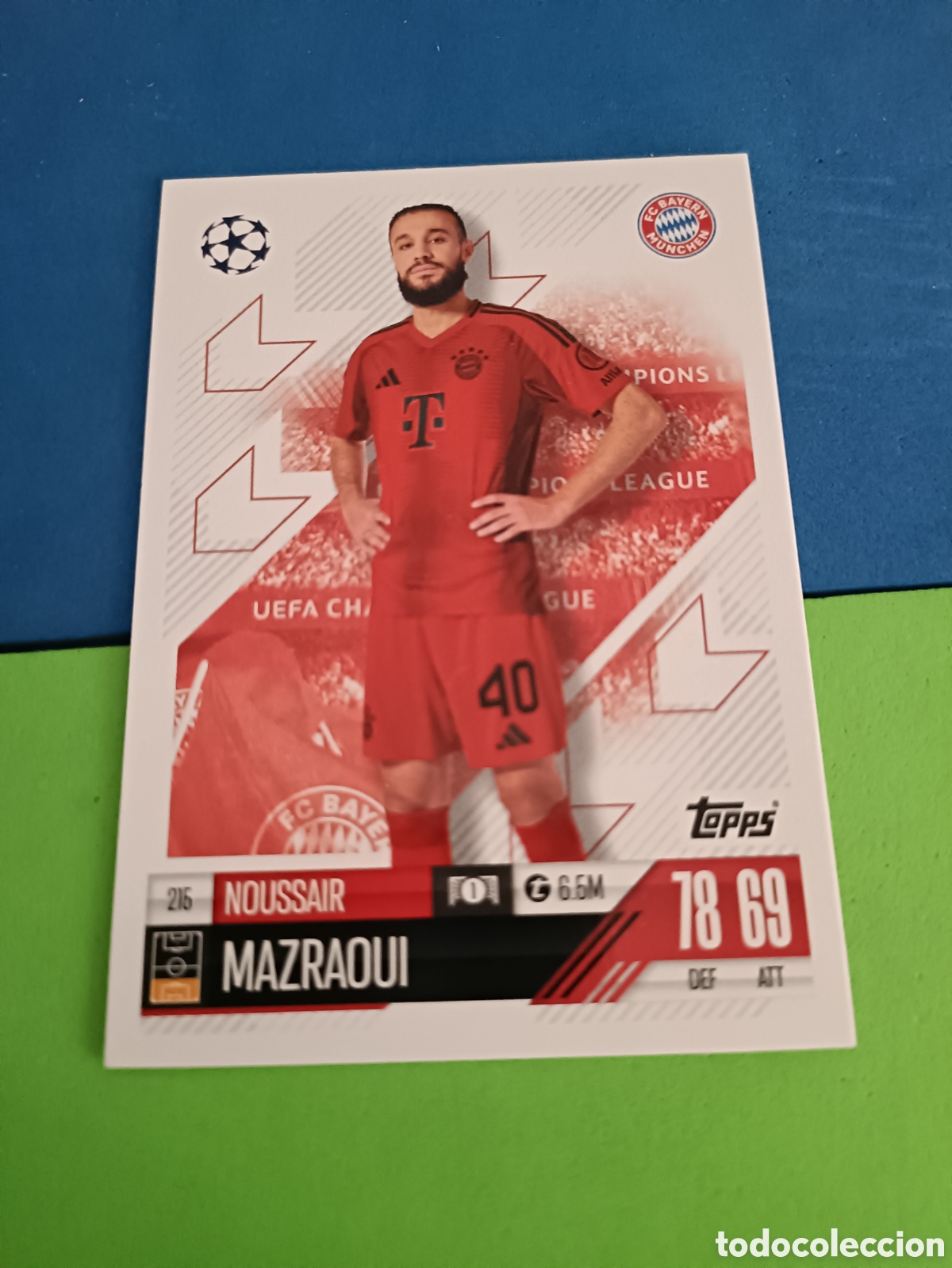 Cromos de F&uacute;tbol: Match Attax Topps 2024 2025 24 25 - 215 Mazraoui
